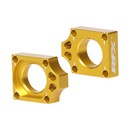 Pro Rear Axle Blocks RMZ250/450 06-24 Yellow