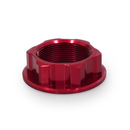Pro Steering Stem Nut For Honda/Yamaha/Suzuki 25- Red