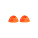 Sport Valve Rubber Seals Orange - Pack Of 2