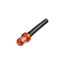 Race Vent Tube - Shorty Inc 1 Way Cap Orange