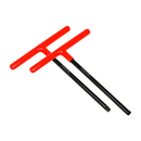 Pro T-Bar Set Rubber Handle KTM & Husky 6 MM/T46 Black / Orange