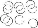 Retaining Rings Silver For Harley Davidson FLHR 1450 1999-2006