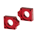 Pro Rear Axle Blocks YZF250/450 14-25 XX/XE 22-25 Red