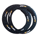 Factory Adult Tyre Covers Pair Black