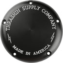 Classic Derby Cover Black For Harley Davidson FLD 1690 ABS