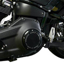 Classic Derby Cover Black For Harley Davidson FLDE 1750 ABS