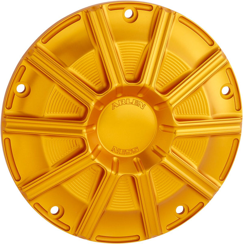 10-Gauge Derby Cover Anodized / Gold For Harley Davidson FLH 1868 ABS
