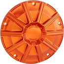 10-Gauge Derby Cover Anodized / Orange For Harley Davidson FLH 1868 ABS