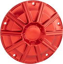 10-Gauge Derby Cover Anodized / Red For Harley Davidson FLH 1868 ABS