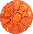 10-Gauge Derby Cover Orange Anodized For Harley Davidson FLD 1690