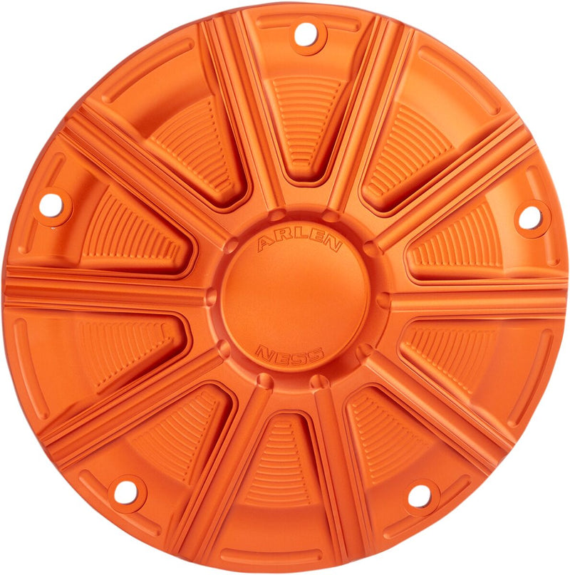 10-Gauge Derby Cover Orange Anodized For Harley Davidson FLD 1690