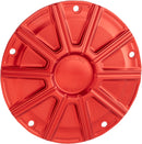 10-Gauge Derby Cover Red Anodized For Harley Davidson FLD 1690