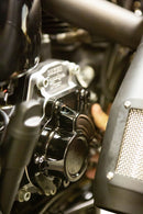 Function-Formed™ Cable Type Transmission Side Cover Assembly Black / Gloss For Harley Davidson FLD 1690 2012-2013