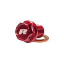 Magnetic Drain Bolt 30MM CRF450 R/X/RX 19-24 Red