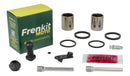 Superkit Front Aluminum / Black / Silver / Stainless Steel For Kawasaki Ninja E-1 ABS 2024-2026 - 27 MM