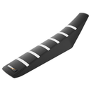 Pro Ribbed Seat Cover TC65 16-24 Black / Black / White