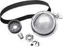 2" Shorty Belt Drive Black For Harley Davidson FL 1200 1970-1977 - 50.8 MM