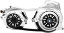 2" Open Belt Drive Kit with 2-Piece Motor Plate Chrome For Harley Davidson FLH 1868 ABS 2021 - 50.8 MM