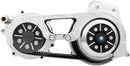 2" Open Belt Drive Kits with 1-Piece Motor Plate Chrome For Harley Davidson FLHR 1750 2017-2018 - 50.8 MM