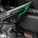 3D Motorcycle Stickers - Heel Pads For Kawasaki Ninja 1000 SX/SX SE/Tourer 2021-2025