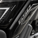 3D Motorcycle Stickers - Tank Sides For Kawasaki Versys 650 2022>2026