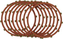 Red Eagle Organic Clutch Friction Plate Set Red For Harley Davidson XLCH 1000 1972-1978