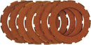 Red Eagle Organic Clutch Friction Plate Set Red For Harley Davidson XL 900 1957-1959