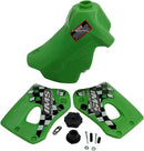Large-Capacity Gas Tank Green For Kawasaki KDX 200 1995-2006