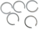 Snap Rings Raw / Silver For Harley Davidson FLHRC 1584 ABS 2008-2011