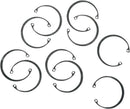 Snap Rings Raw / Silver For Harley Davidson FXD 1340 1995-1998