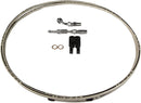 BYO® Build-Your-Own Hydraulic Clutch Line Kit Chrome For Harley Davidson FLHRSE3 1800 - 213.5 CM