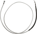 Alternate Length Hydraulic Clutch Line Chrome For Harley Davidson FLHR 1750 - 193 CM