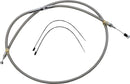 XR Clutch Cable Chrome / Silver For Indian SCOUT 60 ABS - +51 MM