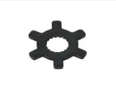 Locking Star Washer Black