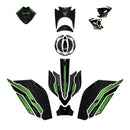 3D Motorcycle Stickers - Tank Kit For Kawasaki Z 650 2020>2025