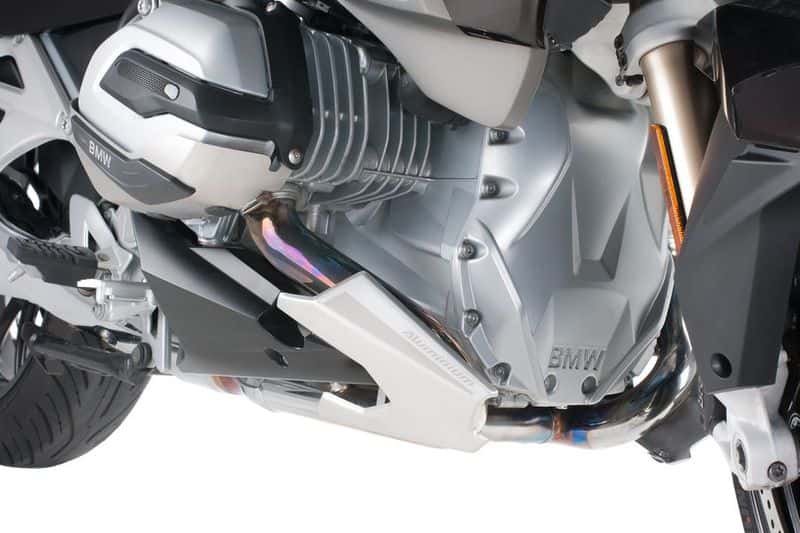 Exhaust Deflector Silver For BMW R1200 RT 2014-2018