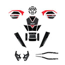 3D Motorcycle Stickers - Tank Kit For Triumph Tiger 900 GT/GT Pro 2024>2025