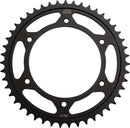 Steel Rear Sprocket Black For Aprilia ETX 125 1985-1988 - 47T