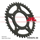 Rear Sprocket Steel Black For Kymco VENOX 250 2004-2009 - 39T