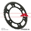 Rear Sprocket Steel Black For Honda XR 125 L 2003-2008 - 54T