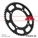 Rear Sprocket Steel Natural For Yamaha XVS 125 2000-2004 - 59T