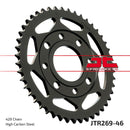 Rear Sprocket Steel Black For Honda CL 175 K 1968-1973 - 46T