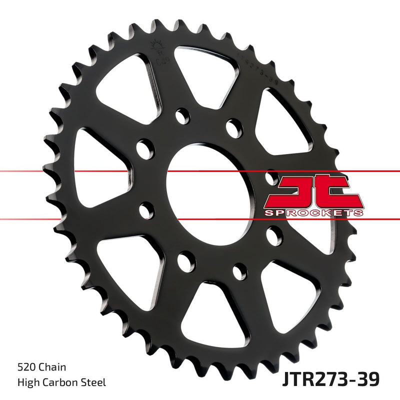 Rear Sprocket Steel Natural For Honda CMX 250 C 1985-2016 - 39T