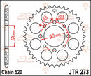 Rear Sprocket Steel Natural For Honda CMX 250 C 1985-2016 - 42T