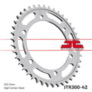 Rear Sprocket Steel Natural For Honda XL 600 V 1987-1999 - 42T