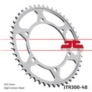 Rear Sprocket Steel Natural For Honda XL 600 V 1987-1999 - 48T