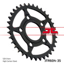 Rear Sprocket Steel Natural For Gilera MX-1 125 1988-1989 - 35T