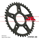 Rear Sprocket Steel Natural For Aprilia TUAREG 125 1989-1990 - 39T