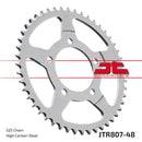 Rear Sprocket Steel Natural For Suzuki GSX 400 F 1988 - 48T