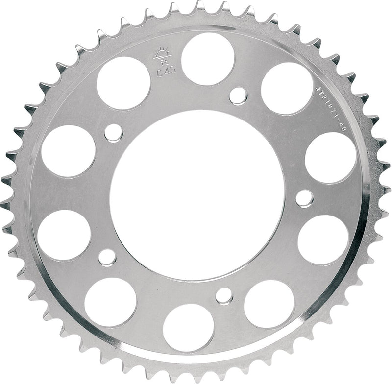 Rear Sprocket Steel Natural For Yamaha FJ 1100 1984-1985 - 43T